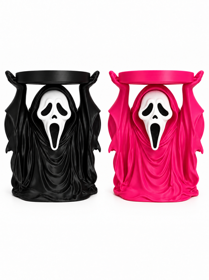 Ghost Face Candle Holder