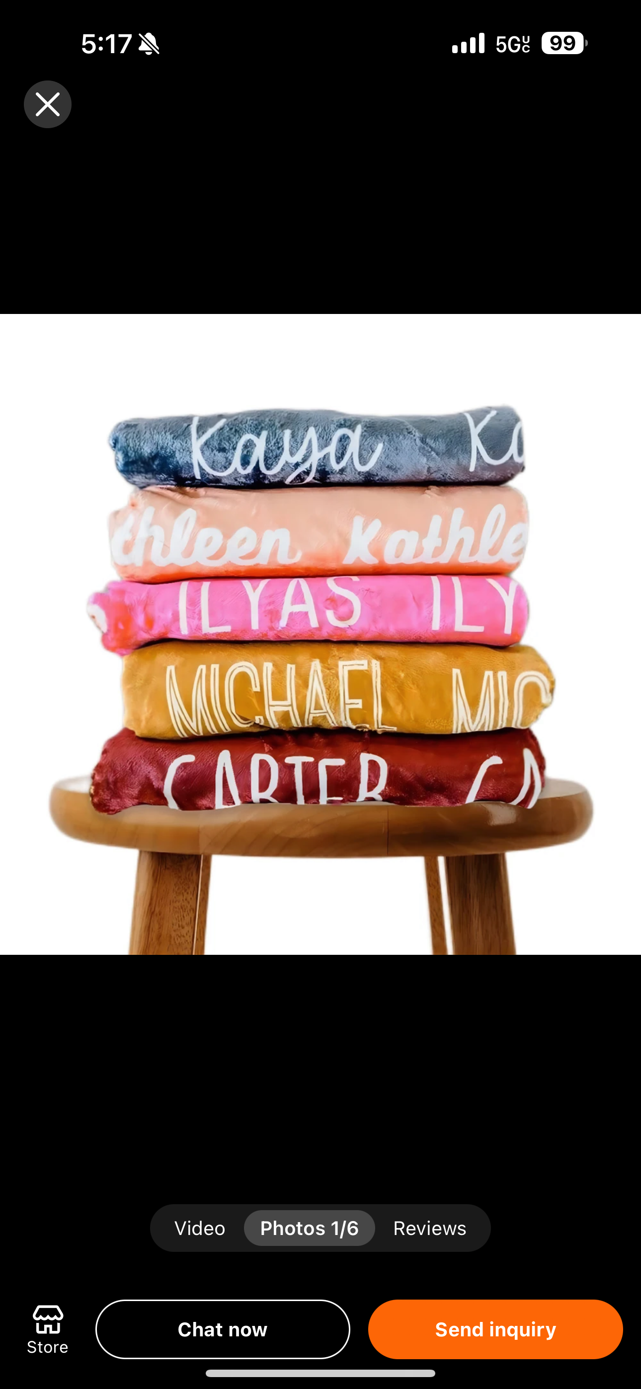 Custom Name Blanket Vendor - Digital Download