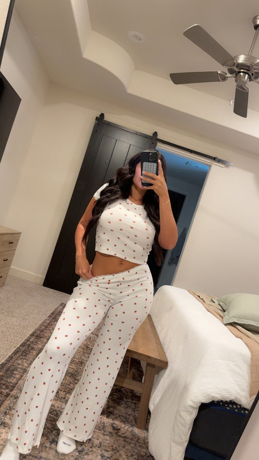 Strawberry skims lounge set dupe
