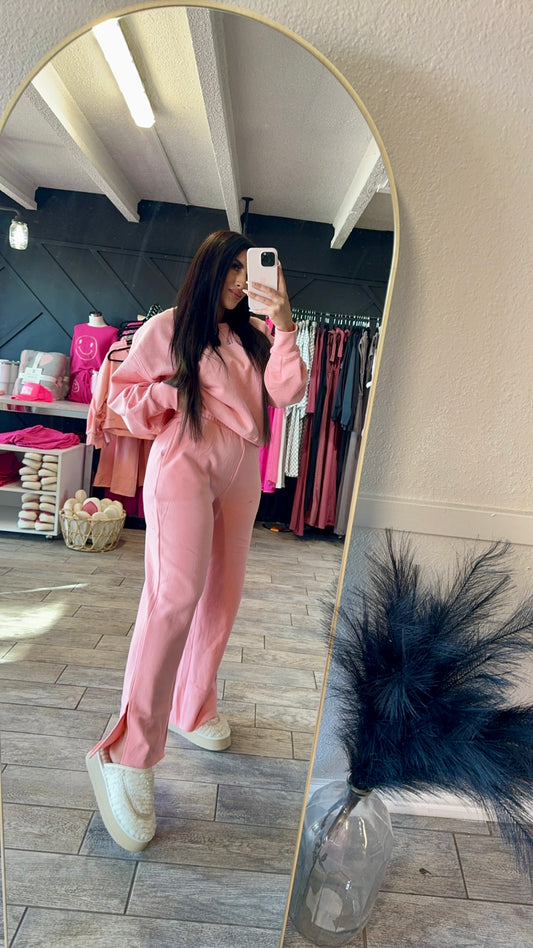 Pretty in pink lounge set