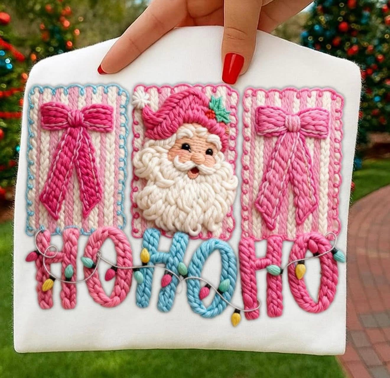 Ho Ho Ho Yarn Sweater