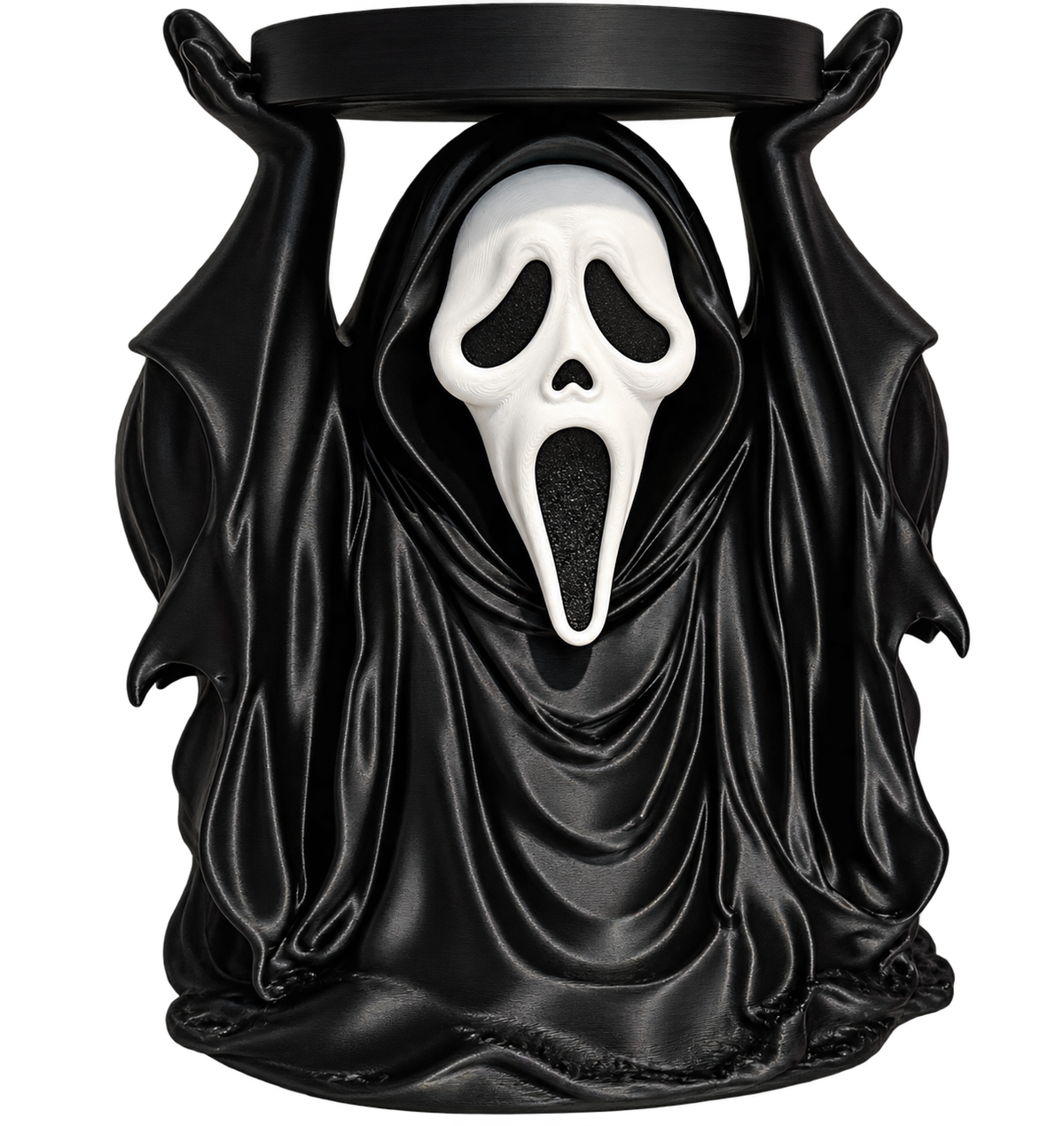 Ghost Face Candle Holder