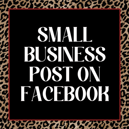 Small Business Post on Facebook