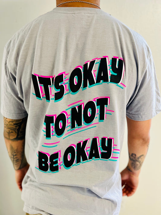 It's ok to not be okay (glitch affect)