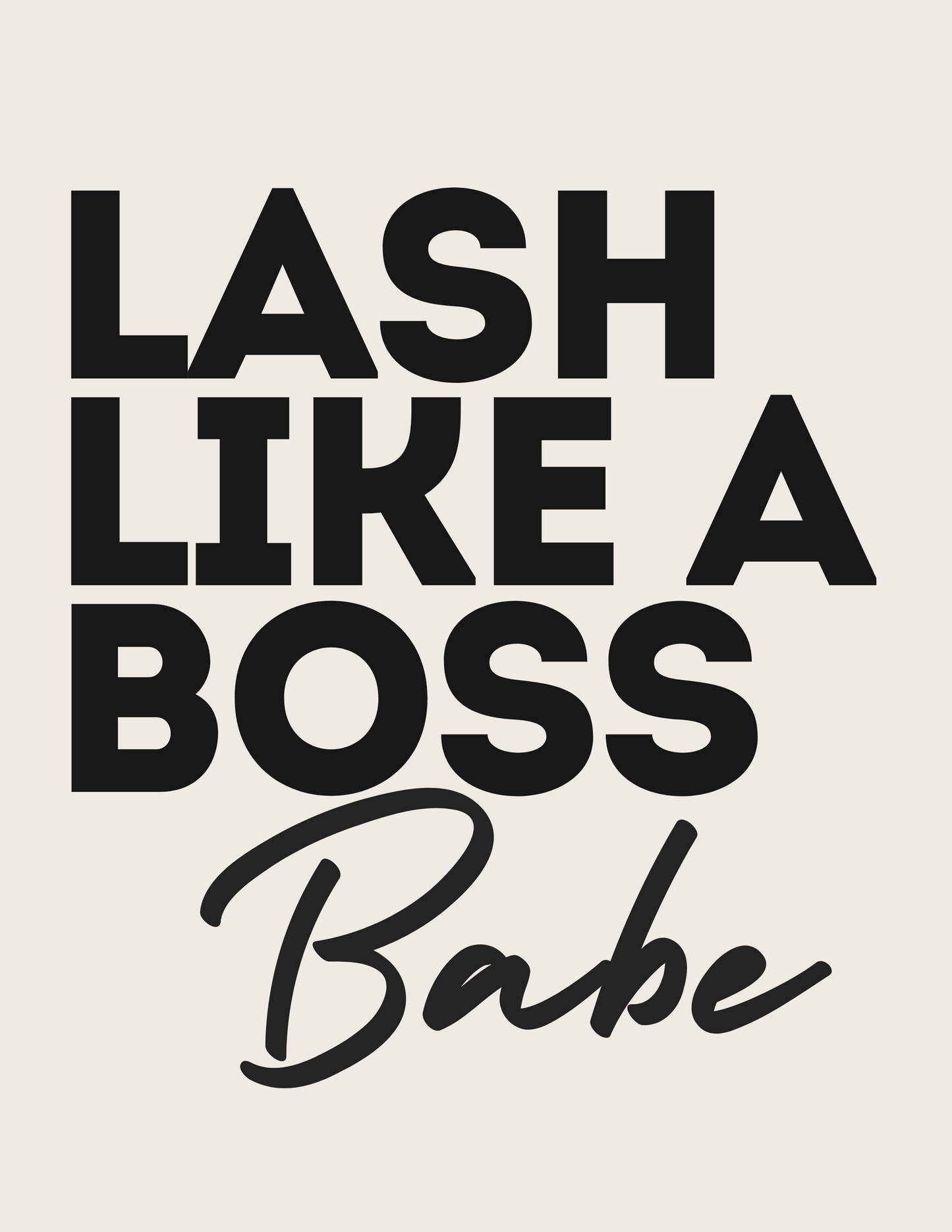 Lash like a Boss Babe - Digital Download